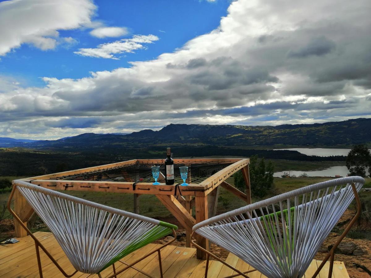 Andes Glamping Hotel Guatavita ภายนอก รูปภาพ
