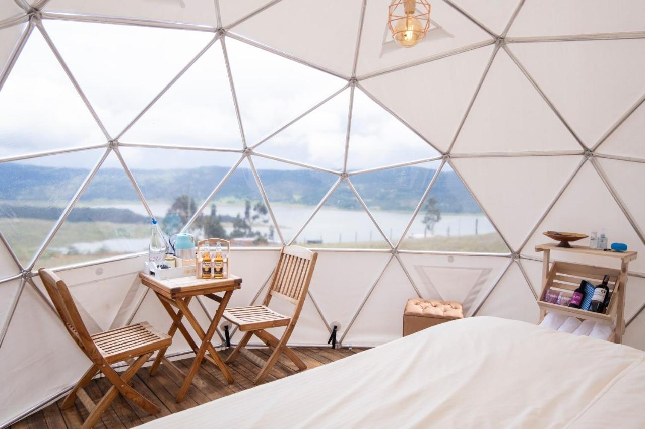 Andes Glamping Hotel Guatavita ภายนอก รูปภาพ