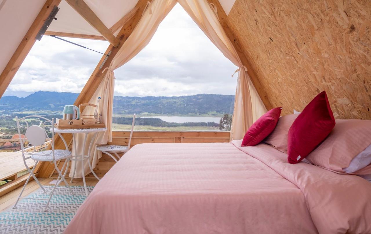 Andes Glamping Hotel Guatavita ภายนอก รูปภาพ