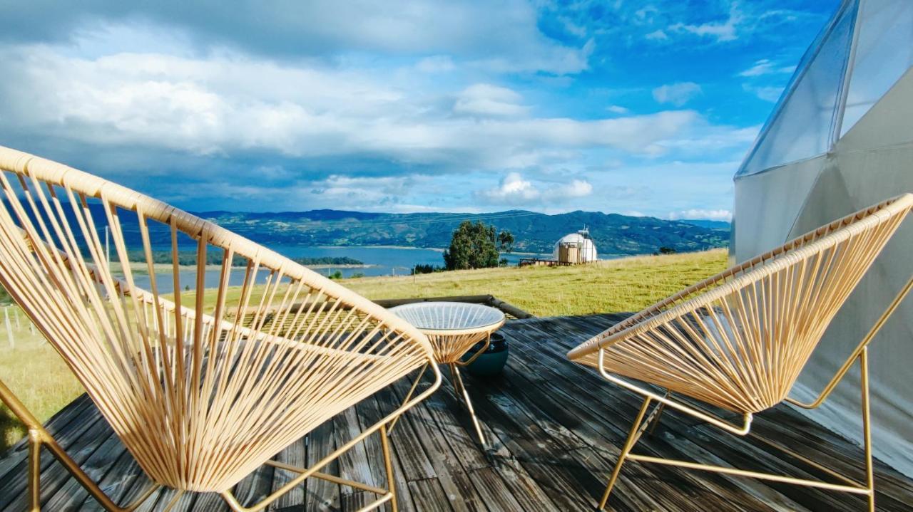 Andes Glamping Hotel Guatavita ภายนอก รูปภาพ