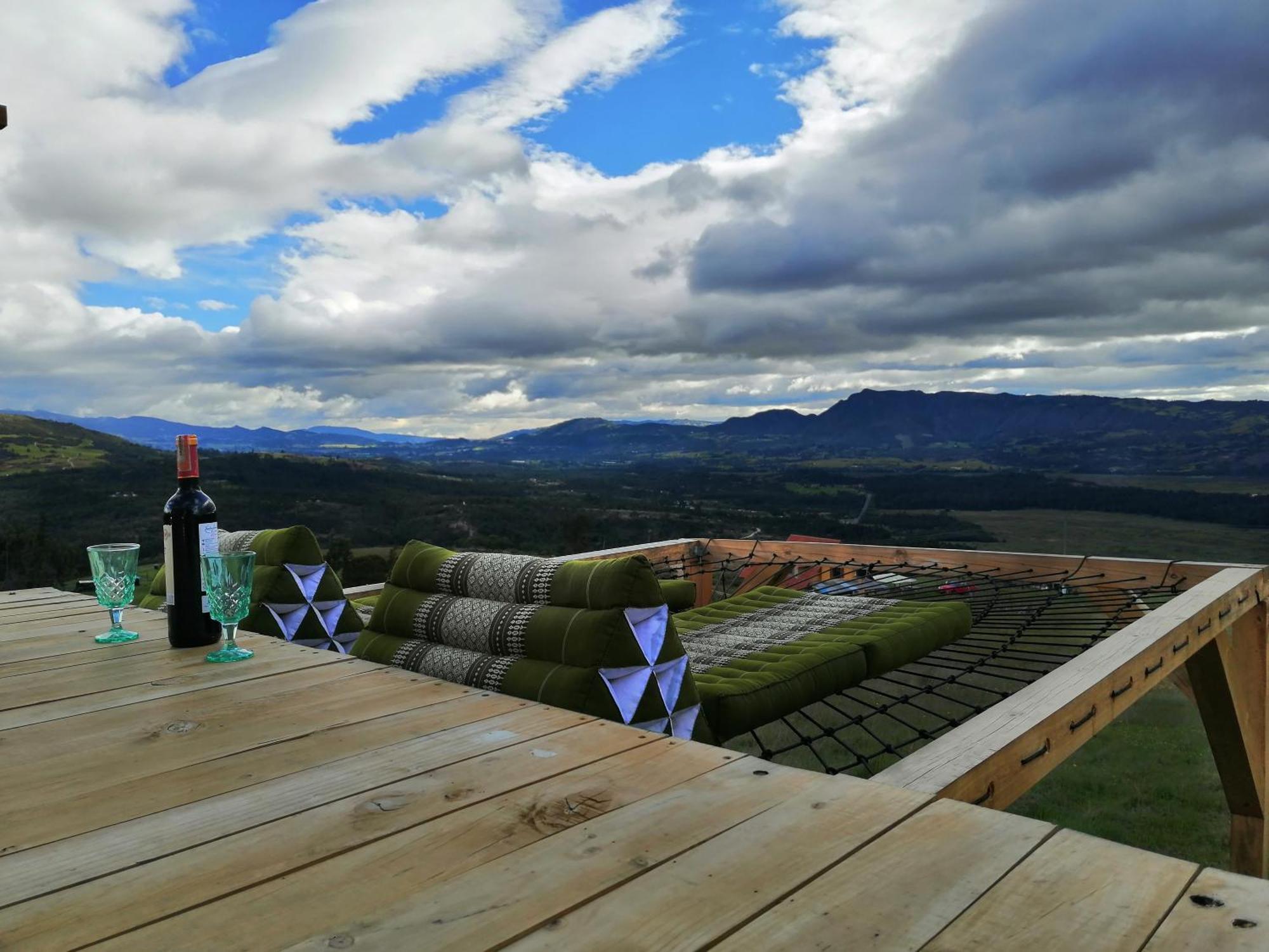 Andes Glamping Hotel Guatavita ภายนอก รูปภาพ
